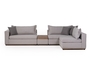 Cozy Corner sofa Grey White COR-0260-0001 Efdeco Image 8