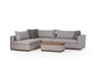 Cozy Corner sofa Grey White COR-0260-0001 Efdeco Image 12