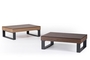 Magazine, Natural Wood Coffee Table COF-0360-0140 Efdeco Image 3