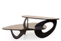 Solid Black Coffee Table COF-0935-0052 Efdeco Image 3