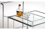 Glass, glass bar cart Black (66x45x83 cm) SMF-0888-00031 Efdeco Image 7