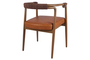 Puba Chair with Leather Upholstery CHA-0921-0003 Efdeco Image 2
