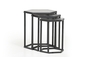Graphite, set of auxiliary coffee tables SMF-0658-0042 Efdeco
