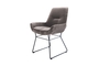 Armchair upholstered in waterproof, stainless velvet fabric HD6919G Efdeco