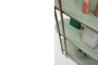 Lola Mint & Brass Bookshelf LIB-0935-0003 Efdeco Image 2