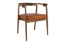 Puba Chair with Leather Upholstery CHA-0921-0003 Efdeco