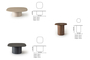 Pisa Coffee Table Grey COF-0937-0002 Efdeco Image 4