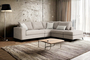 Γωνιακός καναπές Rio Cappuccino COR-0088-0715 Efdeco Image 3