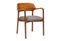 Zoro Chair with Wooden Frame CHA-0921-0005 Efdeco