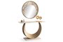 Cali Brass Κονσόλα με Καθρέφτη CON-0935-0005 Efdeco