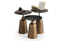 LOFT BRASS BOTTLE Nesting Tables SMF-0935-0029 Efdeco