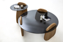 Τραπεζάκι σαλονιού Markiz Oak COF-0935-0016 Efdeco Image 4