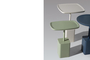 Oval Base Coffee Table Set SMF-0937-0010 Efdeco Image 5