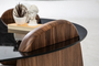 Τραπεζάκι σαλονιού Markiz Walnut COF-0935-0017 Efdeco Image 2