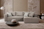 Napoli Corner Sofa Cappuccino COR-0088-0315 Efdeco Image 2