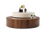 Τραπεζάκι σαλονιού Oreo Walnut COF-0935-0054 Efdeco