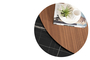 Τραπεζάκι σαλονιού Sense Walnut COF-0935-0034 Efdeco Image 4