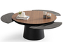 Τραπεζάκι σαλονιού Sense Walnut COF-0935-0034 Efdeco Image 2