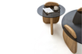 Τραπεζάκι σαλονιού Markiz Oak COF-0935-0016 Efdeco Image 5