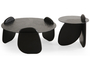 Markiz Black Side Table Fusion SMF-935-0002 Efdeco Image 2