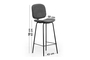 Nine  Bar Stool STO-0624-0021 Efdeco Image 6