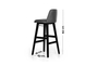 Fillet, dining bar stool Brown STO-0915-00363 Efdeco Image 4