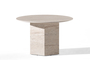 Travertine Tall Coffee Table COF-0937-0037 Efdeco