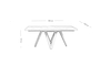 Funky, natural wood table TAB-0186-0005 Efdeco Image 3