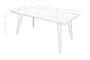 North, natural wood table TAB-0186-0016 Efdeco Image 3