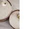 Τραπεζάκι σαλονιού Atlantis walnut COF-0935-0030 Efdeco Image 5