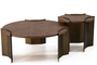 Τραπεζάκι σαλονιού Molly Walnut COF-0935-0065 Efdeco Image 2