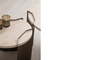 Βοηθητικό Τραπεζάκι Molly Traverten SMF-0935-0032 Efdeco Image 3