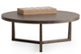 Τραπεζάκι σαλονιού Asos Round COF-0935-0021 Efdeco Image 3