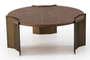 Τραπεζάκι σαλονιού Molly Walnut COF-0935-0065 Efdeco