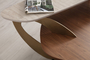 Solid Traverten Coffee Table COF-0935-0050 Efdeco Image 2