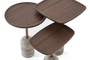 Σετ τραπεζάκια σαλονιού Marble Beige SMF-0937-0001 Efdeco Image 3
