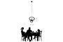 Trep021 Pendant Lamp LGH-0888-0058 Efdeco Image 2