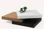 Triple Square Coffee Table COF-0935-0053 Efdeco Image 4