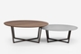 Uniform, Coffee Tables with Square Metal Legs COF-0200-0155 Efdeco