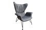 Armchair lined with synthetic leather HE389-3 Efdeco