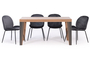 West, natural wood table TAB-0260-0055 Efdeco Image 5