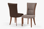 Ypsilon Dining Chair Brown CHA-0915-01571 Efdeco Image 3